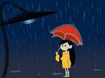 Rainy Day design illustration vector