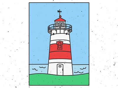 Stratford Point design home town icon illustration illustrator lighthouse logo