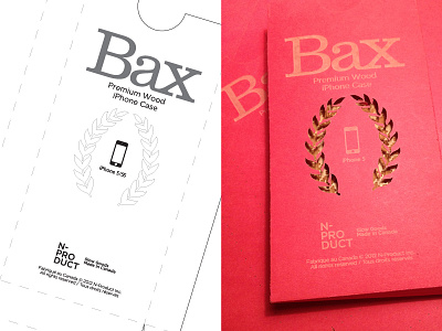 Bax Product Packaging bax etch laser packaging product