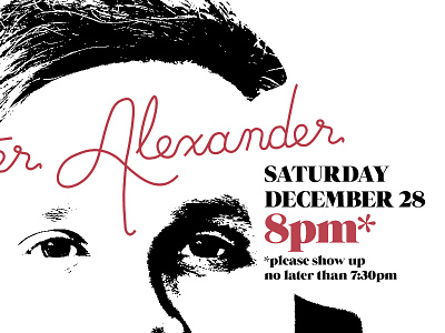 Greater Alexander Promotion concert flyer folk greateralexander music poster promotion