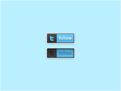 Twitter Button button button states follow interface design twitter ui ux