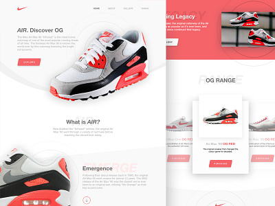 Air Max OG graphicdesign productdesign uidesign uxdesign webdesign