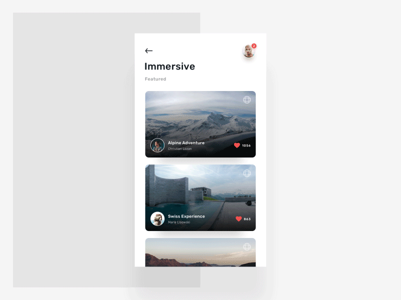 Immersive Photography 3d appdesign immersive photography productdesign uidesign uxdesign vrdesign