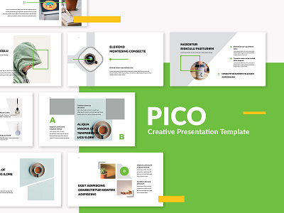 PICO - Creative Presentation Template business corporate creative design google slide keynote layout marketing multipurpose powerpoint template pptx presentation template
