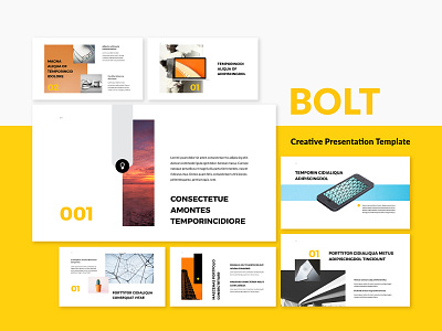 BOLT – Creative Presentation Template