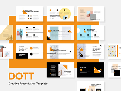 DOTT – Creative Presentation Template business corporate creative design google slide keynote layout marketing multipurpose powerpoint template pptx presentation template