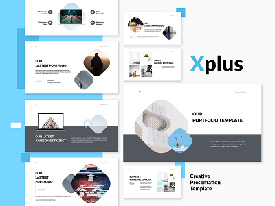 Xplus – Creative Presentation Template business corporate creative design google slide keynote layout marketing multipurpose powerpoint template pptx presentation template