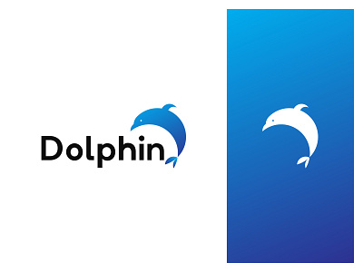 Dolphin logo design design dolphin logo