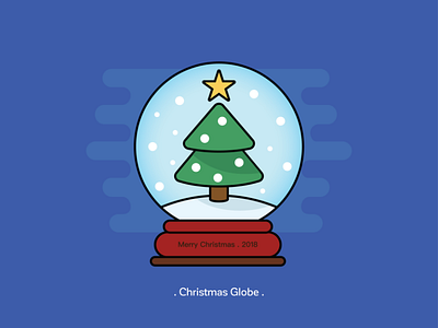 Christmas Globe christmas globe illustration