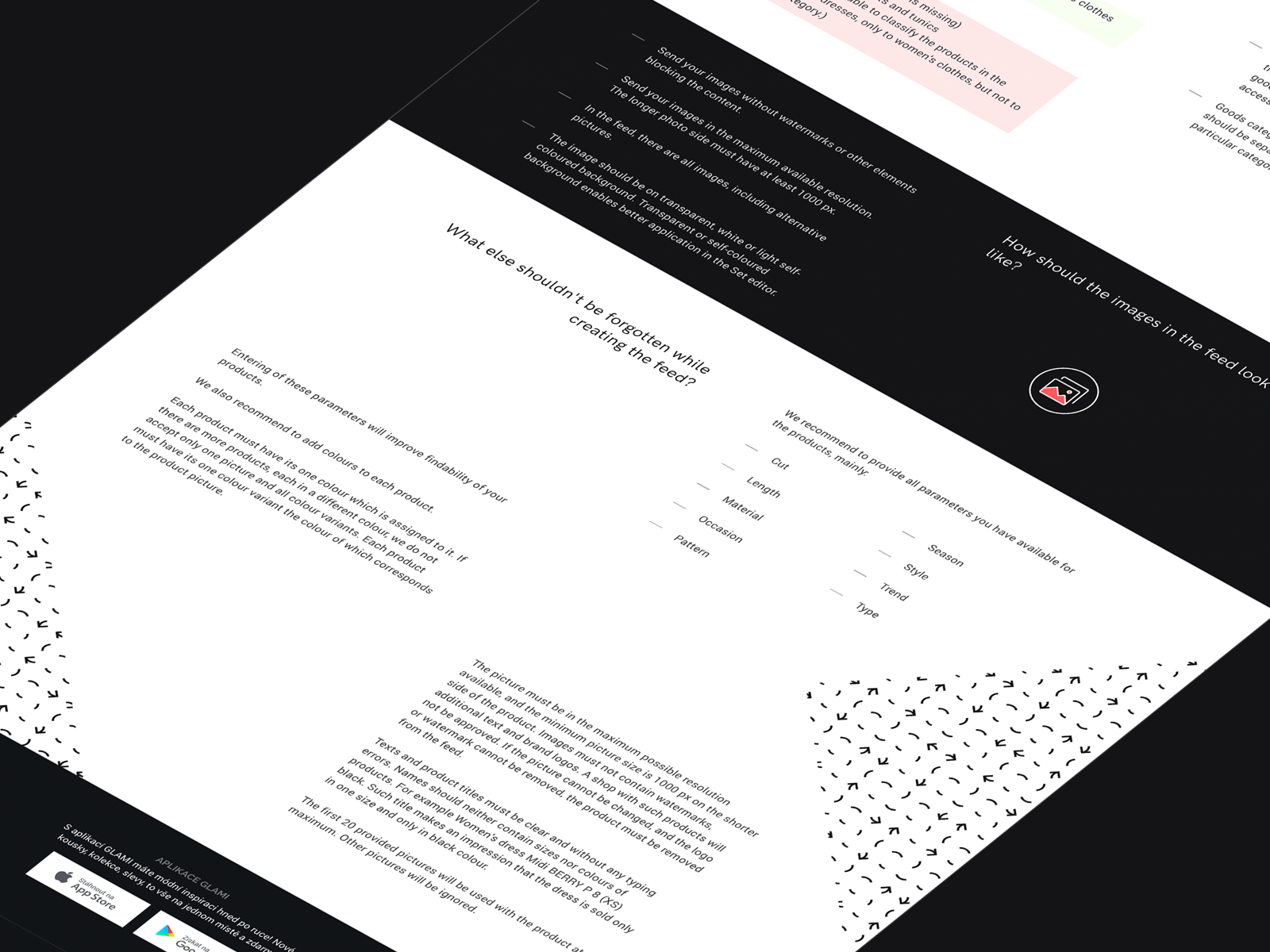 GLAMI Xml Feed Page by Martin Hrtánek 🕺 on Dribbble