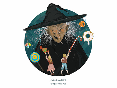 Witch character design character designer children book children book illustration children illustration folktale hansel and gretel illustration illustration art visual artist visual storytelling witch