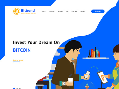 Bitcoin Landing Page bitcoin cryptocurrency interface design landing page design mining
