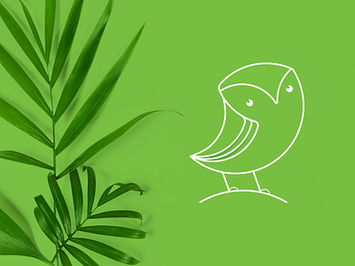 Green Center's Logo bird center eco education green logo mark owl symbol