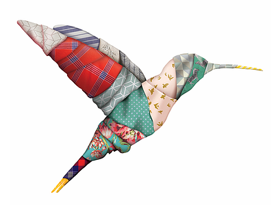 Colimbri bird colibri colors fabric hummingbird manipulation wrap