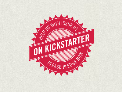 Offscreen Magazine - Kickstarter Badge badge special