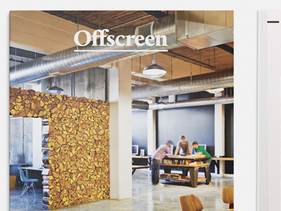 Offscreen Magazine #1 Cover