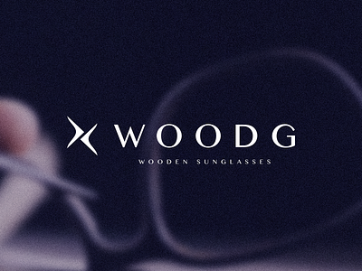 Woodg Logo classy design elegant logo sunglasses wood wooden wooden sunglasses woodg