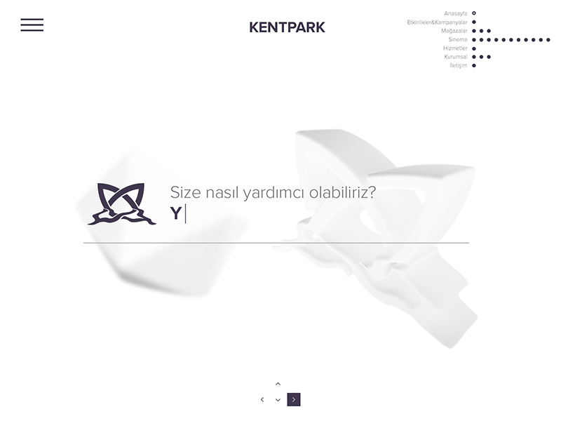 Concept Web Design ankara clean concept design interface kentpark mall minimal simple ui ux web