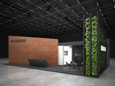 Design concept of exhibition stand for Kaldewei