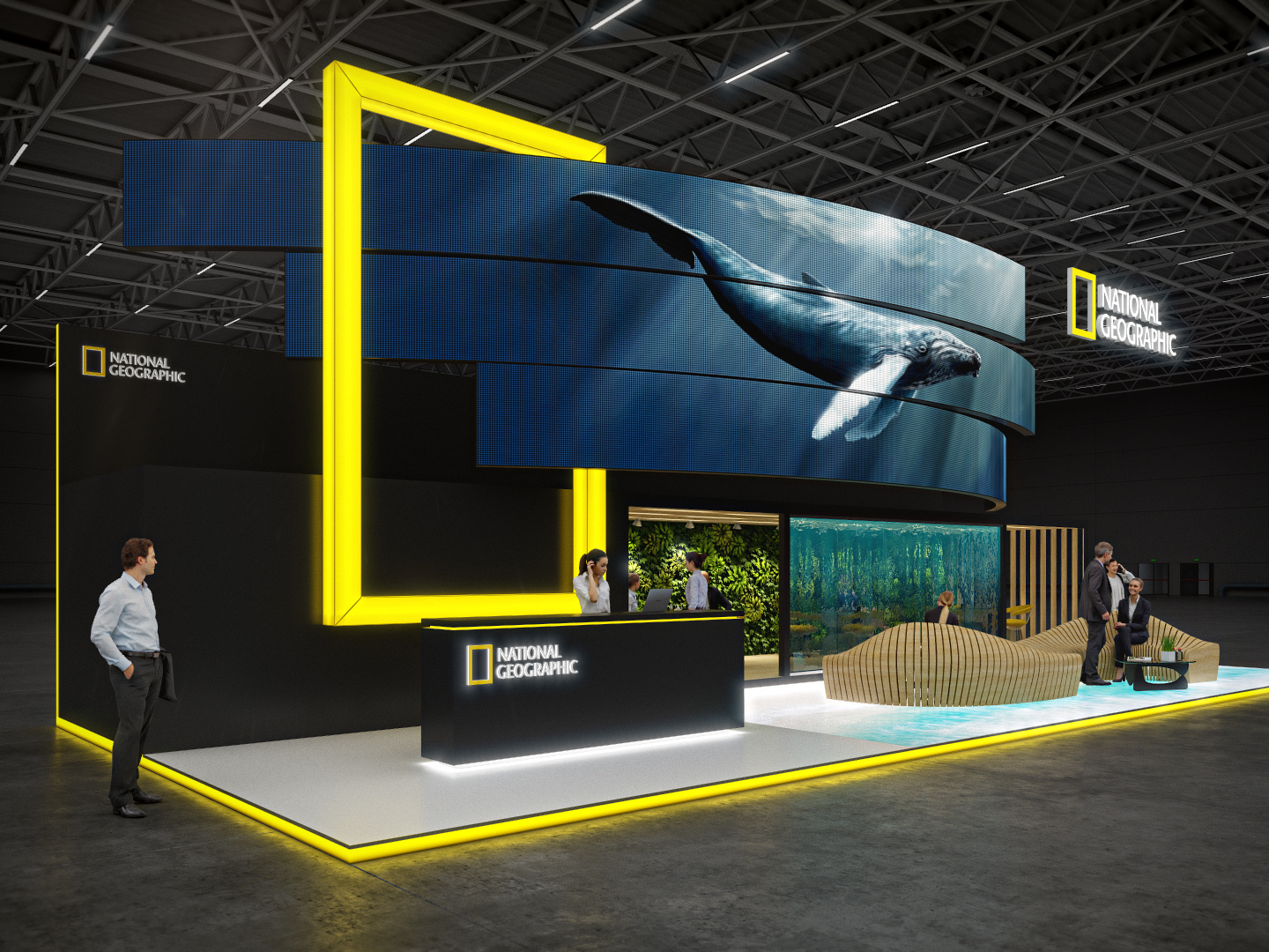 Exhibition Stands For National Geographic 2018 