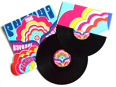 Psychedelic Style Vinil design graphic psychedelic style vinil