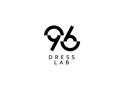 96 Dress Lab 6 9 brand fashion gestalt icon identity logo logo design numbers
