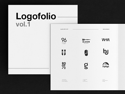 Logofolio 0/18 cover brand collection logo logo set logofolio logotype marks monogram type