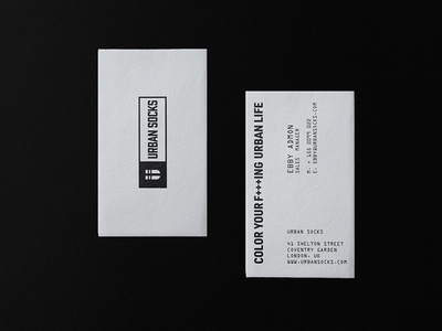 Urban Socks // Business cards