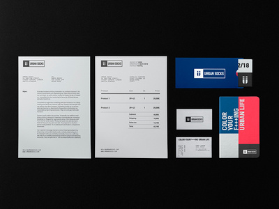 Urban Socks // Stationery