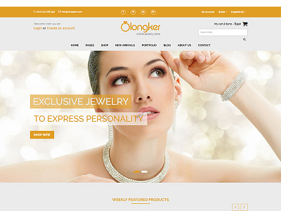 Olonkar – Free eCommerce Bootstrap Template ecommerce ecommerce template electronics store fashion store html shop template jewelry shop jewelry store online store shop