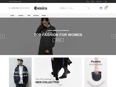 Jessica – Electronics & Shopping Template