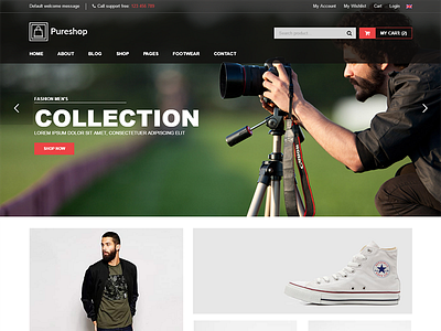 Pureshop – Fashion eCommerce Template