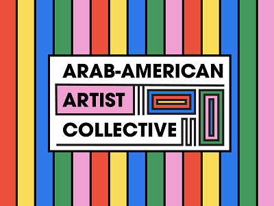 AAAC Identity arab american art branding community design graphic grassroots logo typography