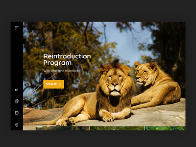 Lion's Reintroduction Center Website