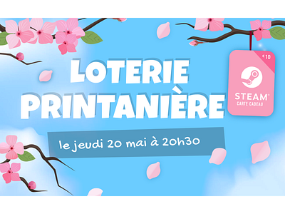 Spring Lottery - Event Announcement announcement lottery spring