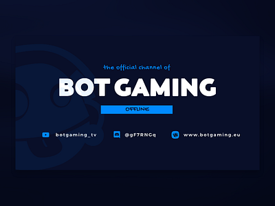 Stream - Twitch Offline Screen bot club gaming offline screen twitch