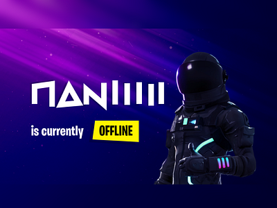 Twitch - Fortnite Offline Screen fortnite gaming twitch video game