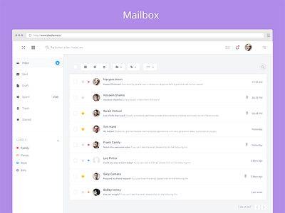 Mailbox - Email inbox