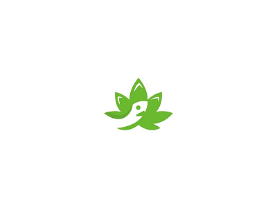 Cannabis Turtle cannabis cannabis logo clean flat green modern mountain organic turtle