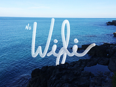 No wifi broh! calligraphy hand lettering lettering type typography