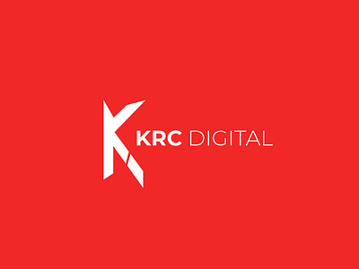 KRC Digital Logo Design by Enver Kureci on Dribbble