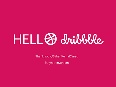 Hello Dribbble