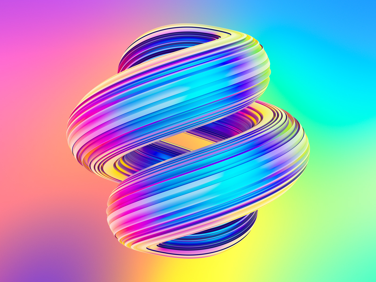 Awesome Twisted Shapes 1 by Alexey Boldin on Dribbble