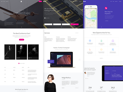 Replacer free web templates by Slice Design on Dribbble