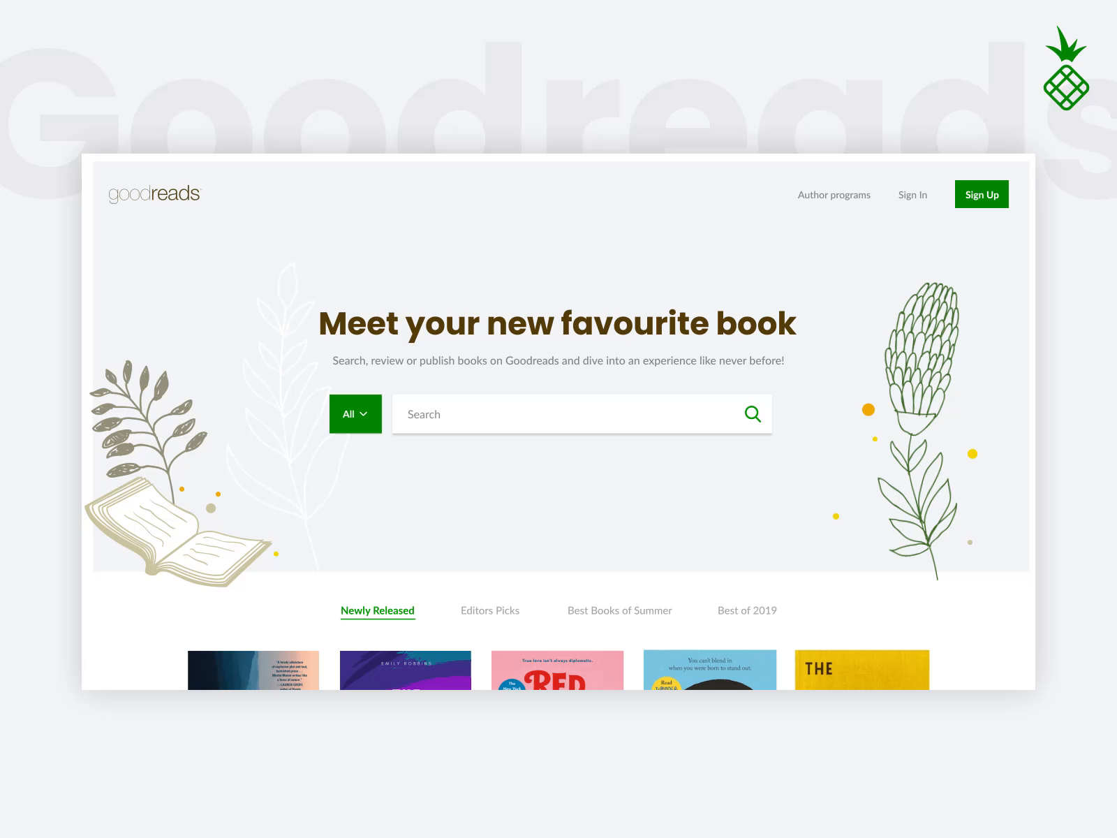 Amazon Goodreads Interaction experimental remake! by Dhisti Desai on