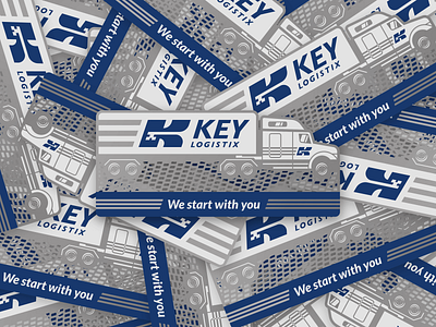 Key Logistix Business Cards