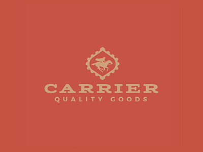 Carrier Branding Logo branding horse logo stamp western