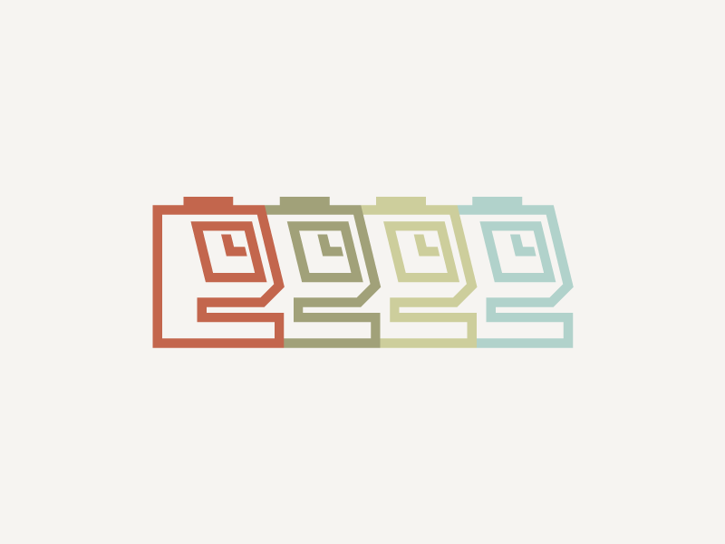 9 To 5 illustration work clock time logo