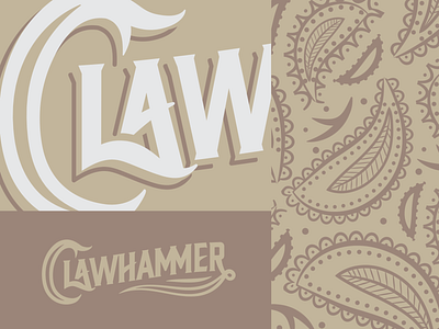 Clawhammer Banjos Logo Version 1 Details banjo clawhammer logo music paisley