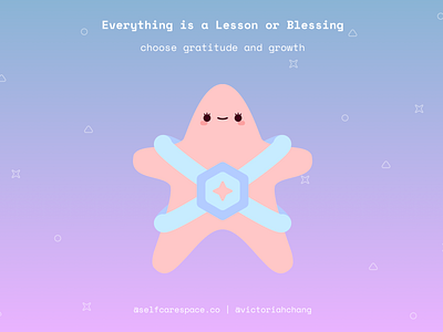 lesson or blessing | selfcarespace.co space